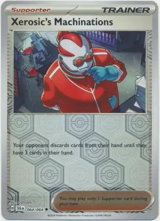 Shrouded Fable Xerosic’s Machinations #64/64 reverse holo